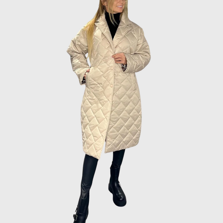 Freyda Reversible Quilted Coat | Women's Winter Coat