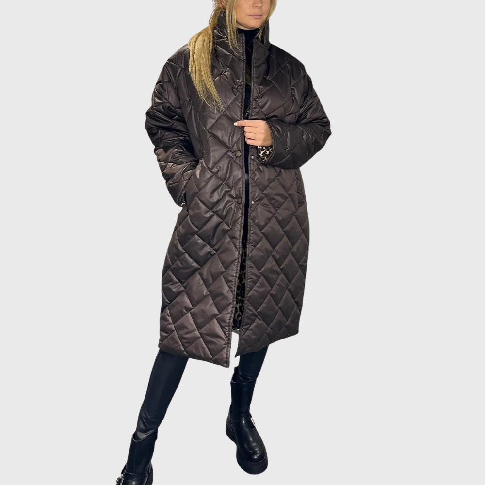 Freyda Reversible Quilted Coat | Women's Winter Coat