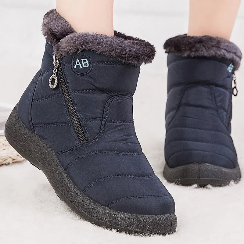 Fur-Lined Ankle Boots for Women | Winter Footwear