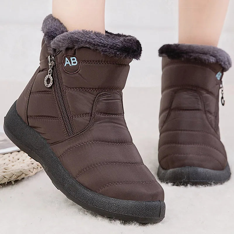 Fur-Lined Ankle Boots for Women | Winter Footwear