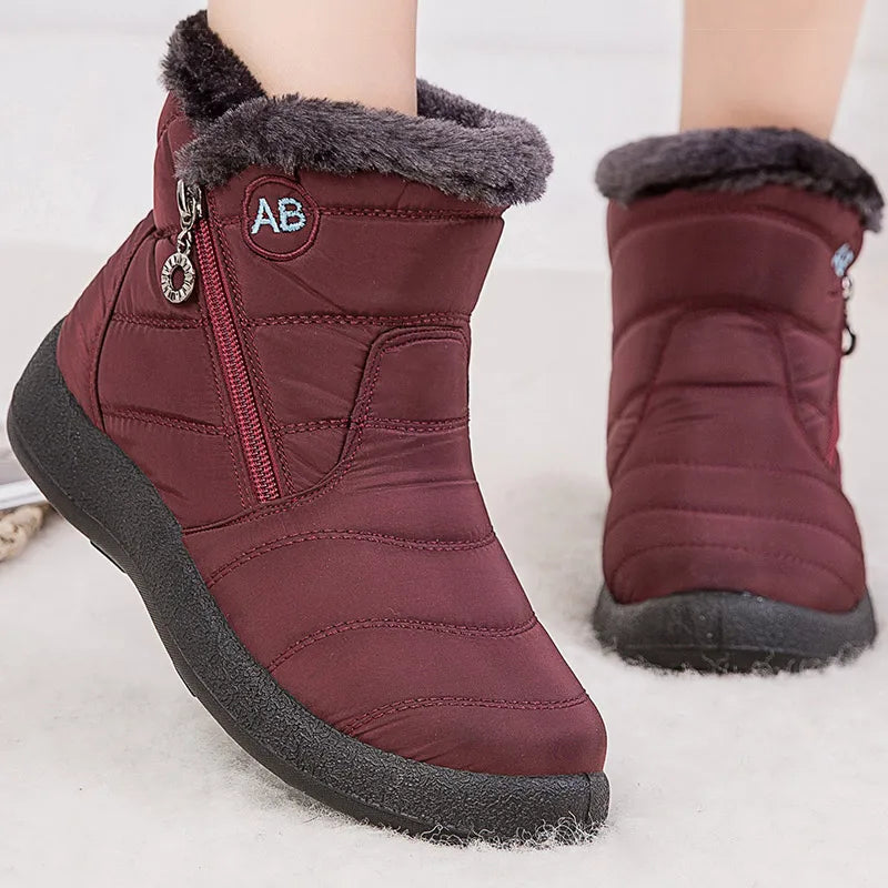 Fur-Lined Ankle Boots for Women | Winter Footwear