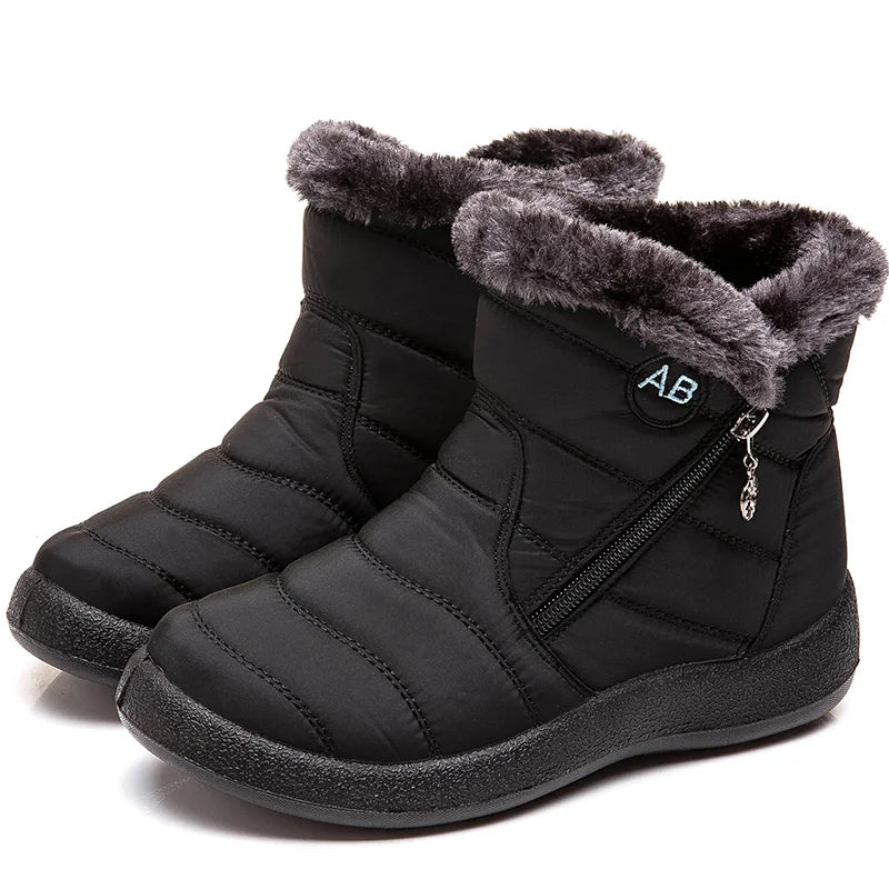 Fur-Lined Ankle Boots for Women | Winter Footwear