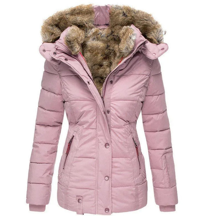 Fur Lined Winter Jacket | Women's Warm Coat
