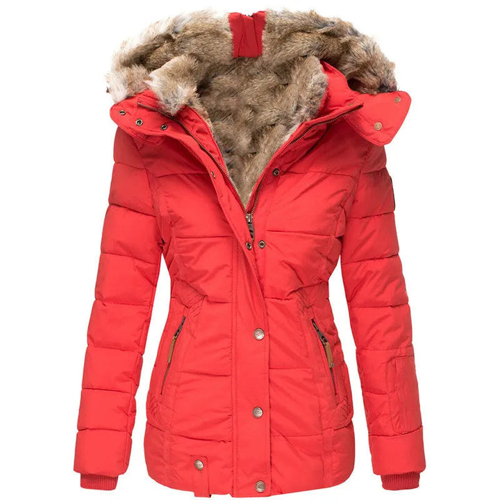 Fur Lined Winter Jacket | Women's Warm Coat