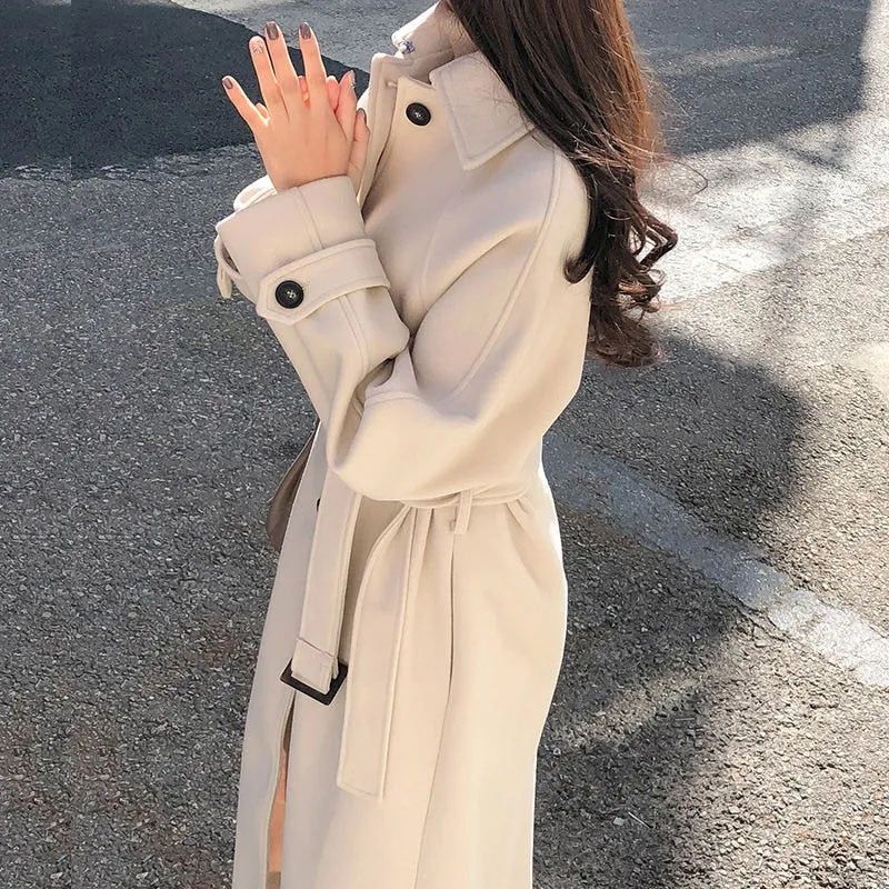 Gitta Long Coat | Elegant Women's Winter Coat