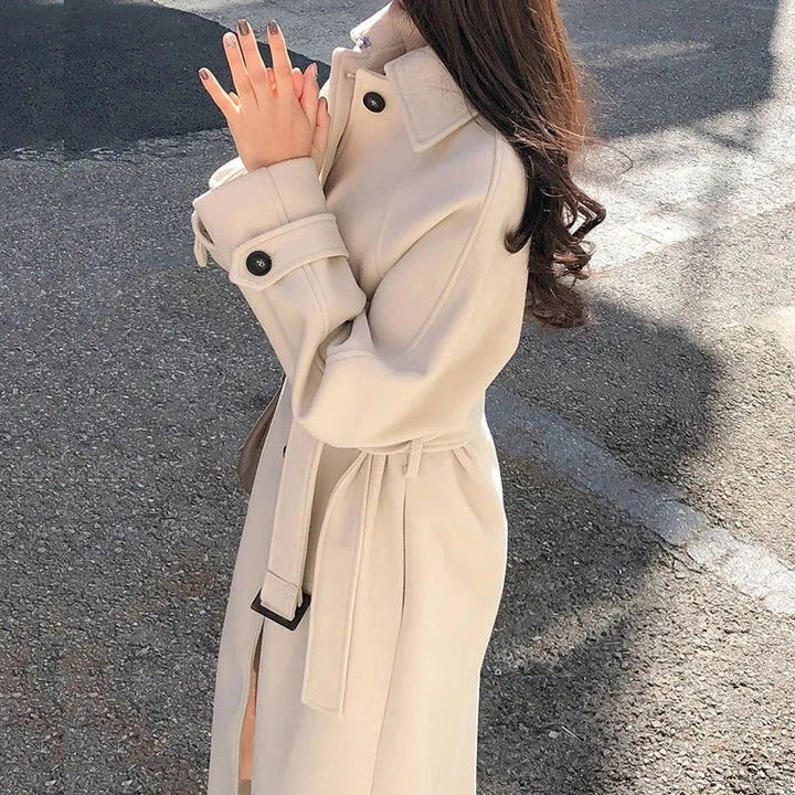 Gitta Long Coat | Elegant Women's Winter Coat