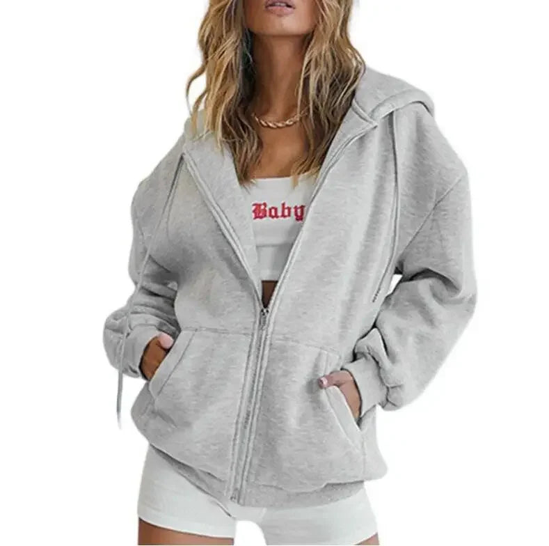Zip Up Hoodie | Women's Sweatshirt