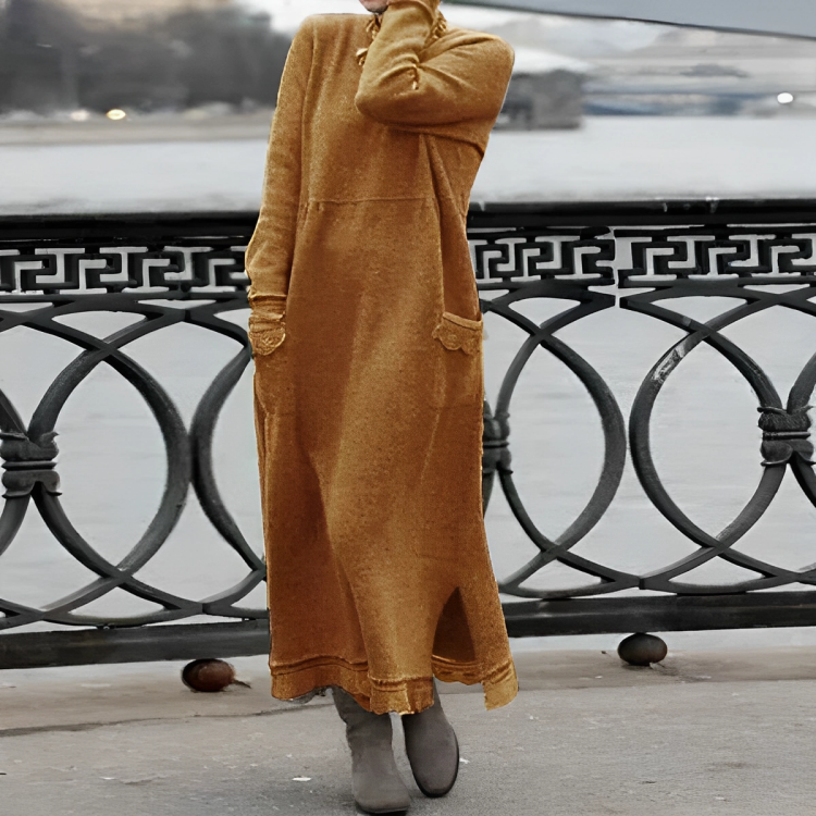 Greta | Women's Comfortable Winter Dress