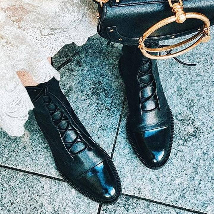 Scarlett |  Elegant Leather Ankle Boots