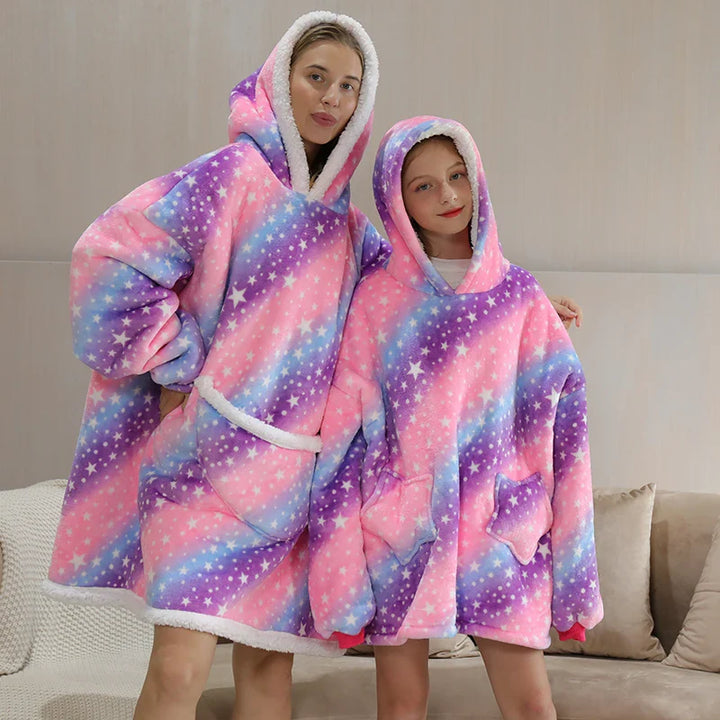 Teddy | Oversized Hoodie Blanket for Adults and Children