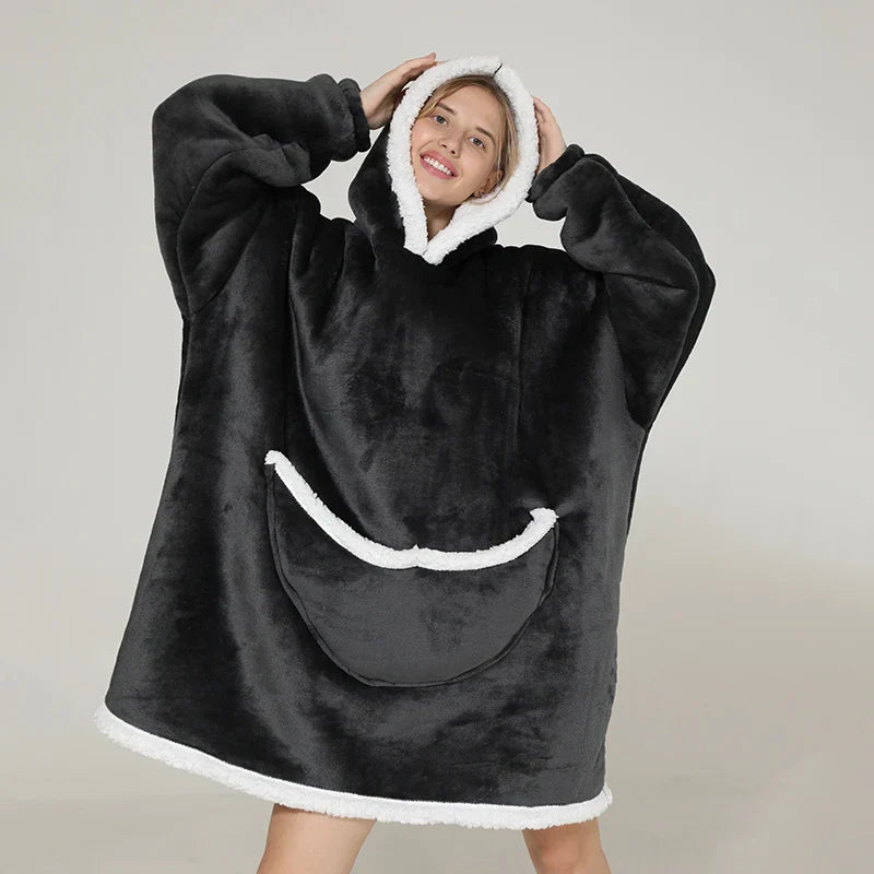 Teddy | Oversized Hoodie Blanket for Adults and Children