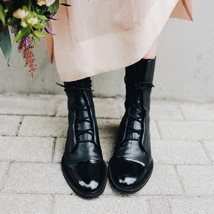 Scarlett |  Elegant Leather Ankle Boots