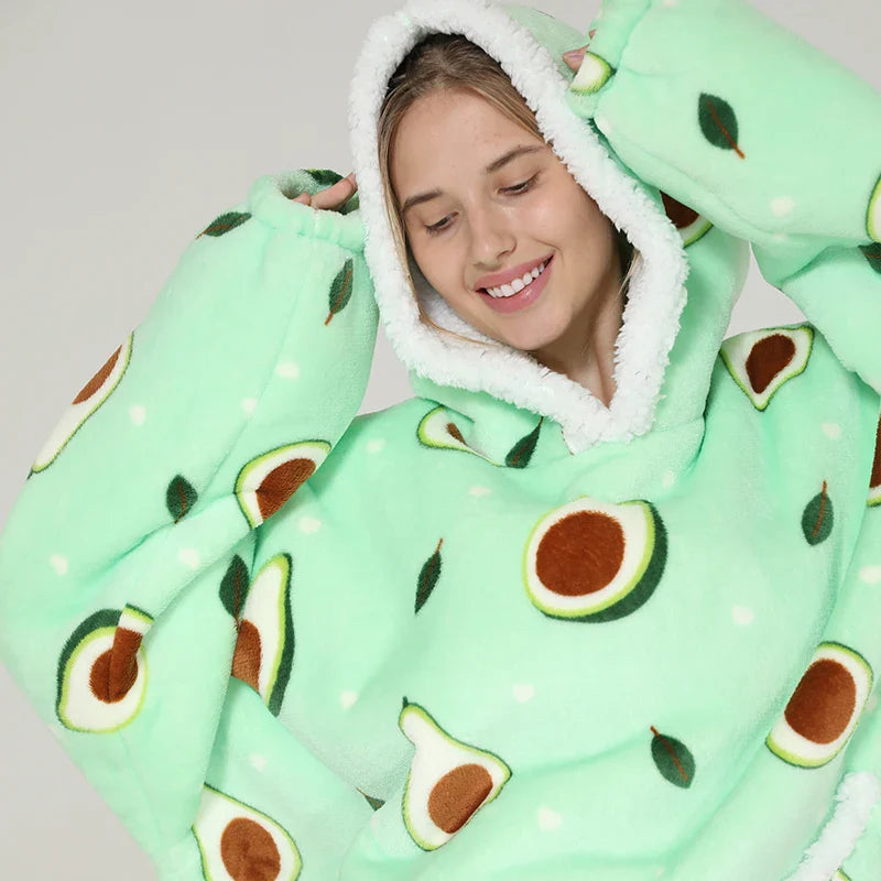 Teddy | Oversized Hoodie Blanket for Adults and Children