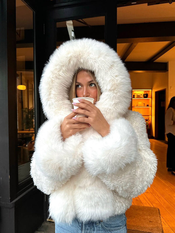 Hannah Faux Fur Jacket | Women's Coats