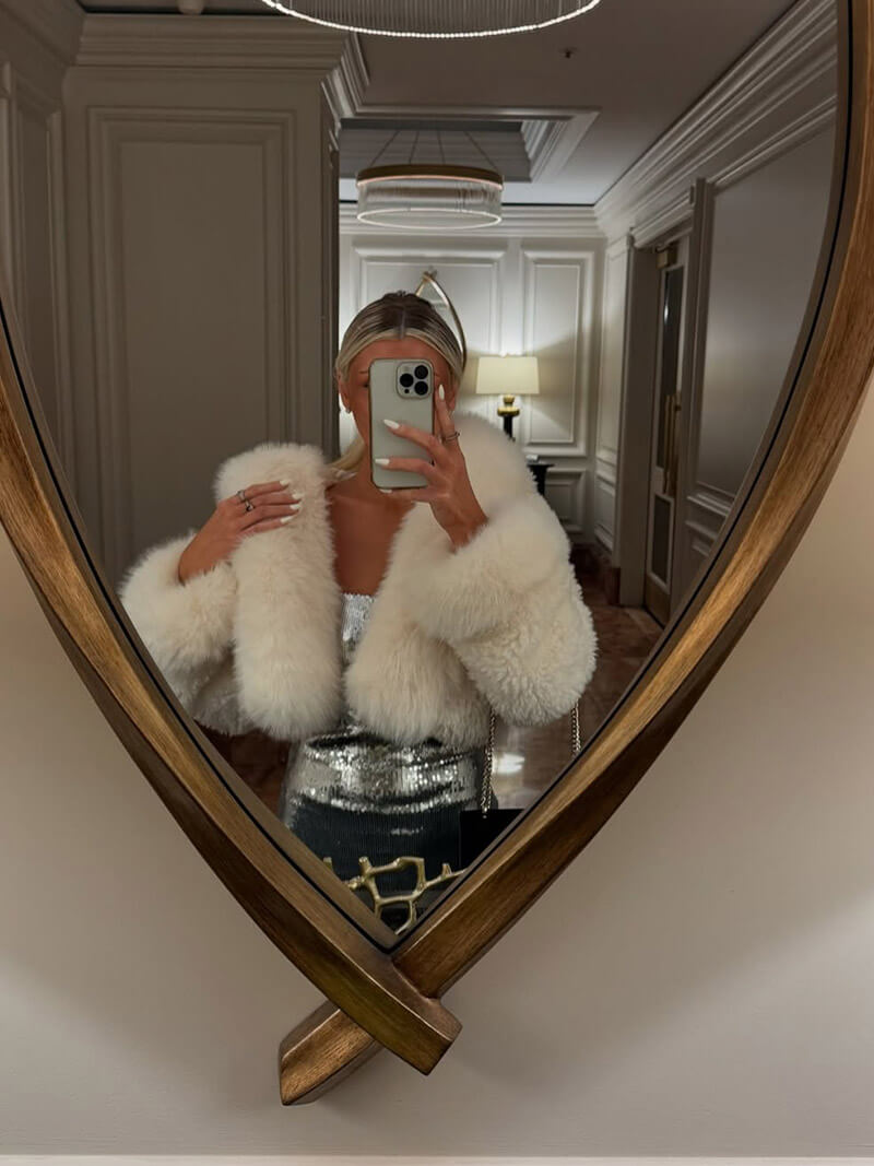 Hannah Faux Fur Jacket | Women's Coats