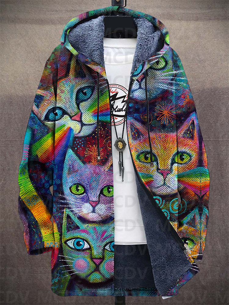 Hazel | Women's Cardigan Sweater with Art-Inspired Design