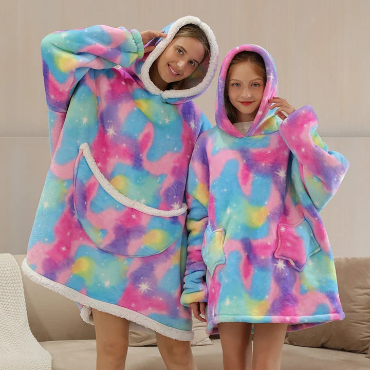 Teddy | Oversized Hoodie Blanket for Adults and Children