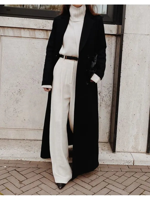 Heidi Fashion | Women's Black Casual Winter Coat