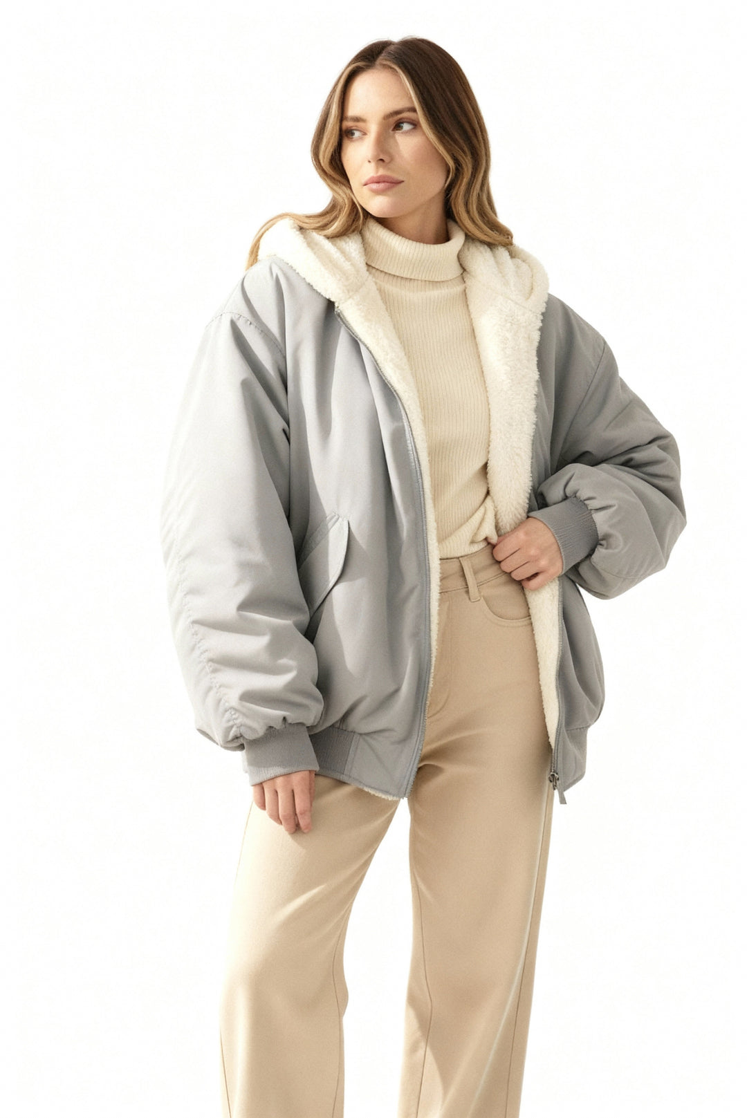 Oversized Winter Jacket | Stylish Winter Coats Women