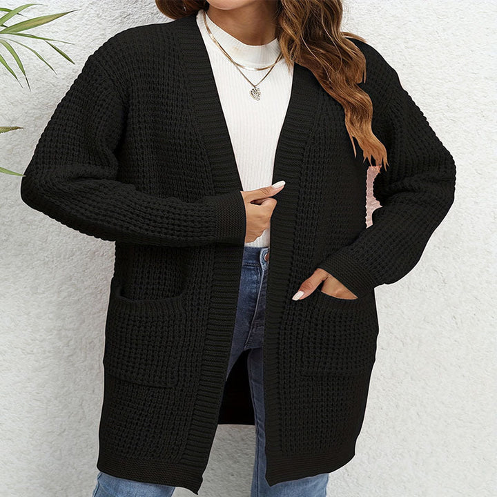 Heidi Women's Long Cardigan | Knitted Loose Fit Sweater