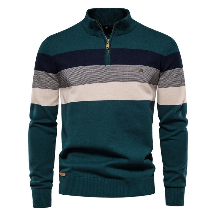 Hendrik | Men's Zip-up Pullover Sweater