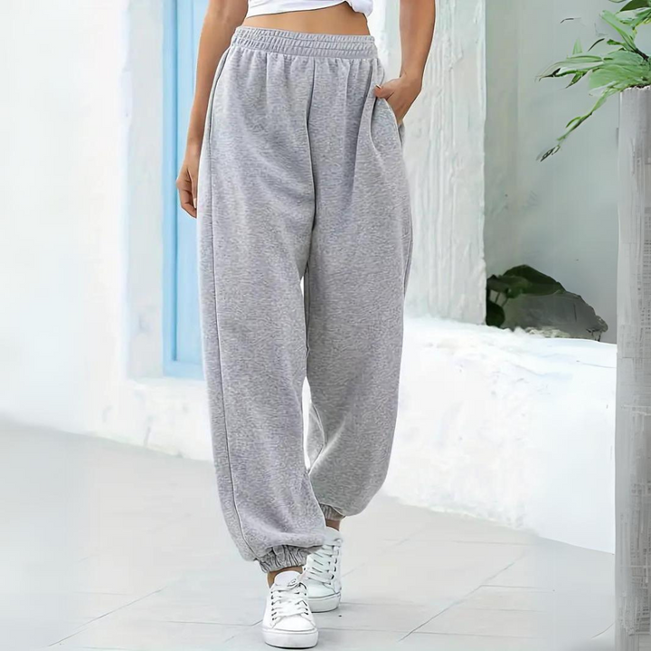 High Waist Baggy Women's Joggers | Wide Leg Sweatpants