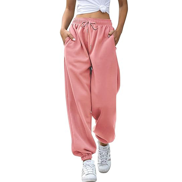 High Waist Baggy Women's Joggers | Wide Leg Sweatpants