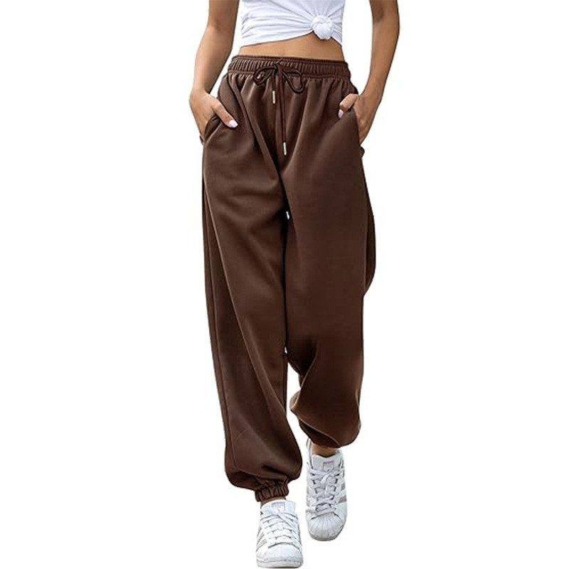 High Waist Baggy Women's Joggers | Wide Leg Sweatpants