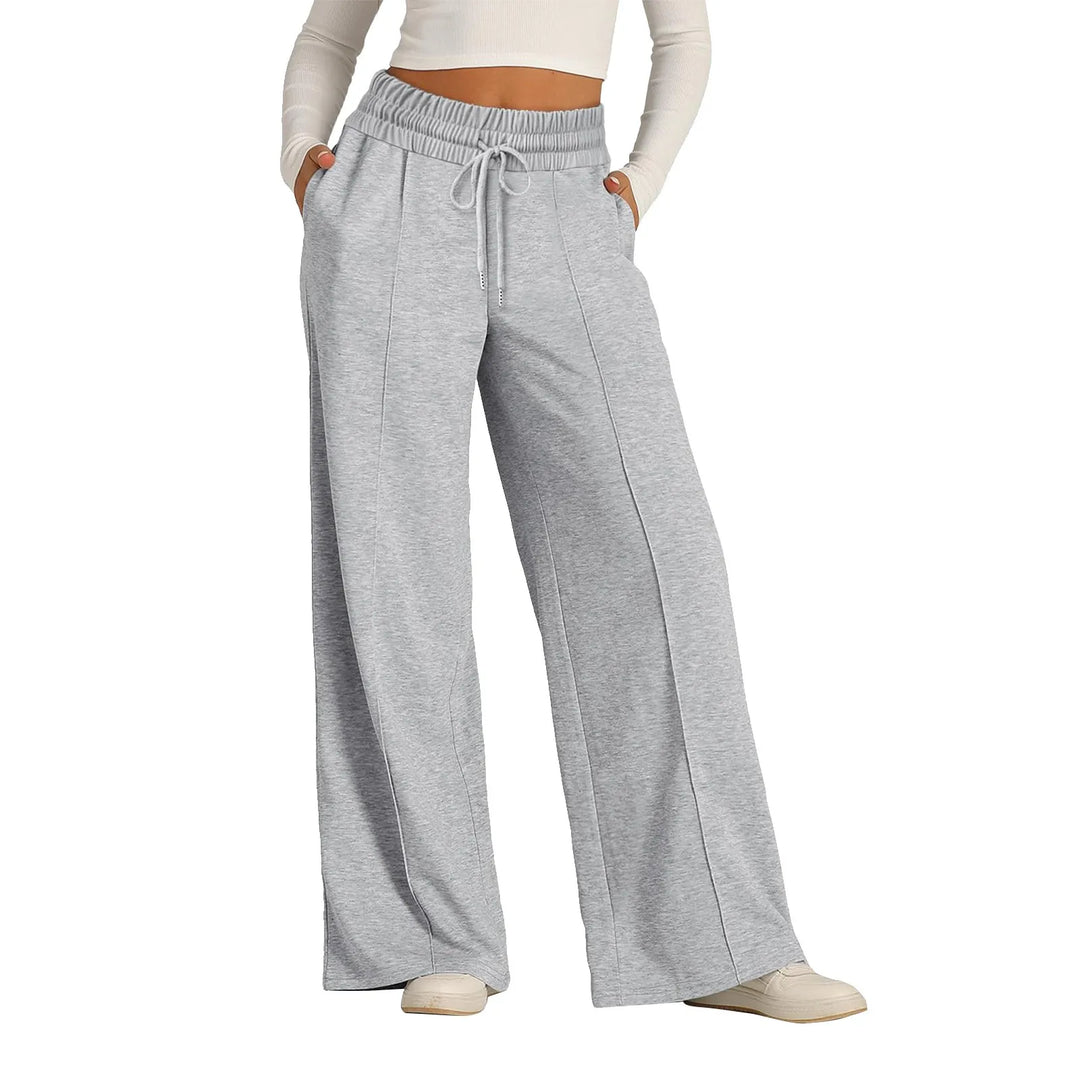 High Waist Wide Leg Sweatpants | Women's Joggers