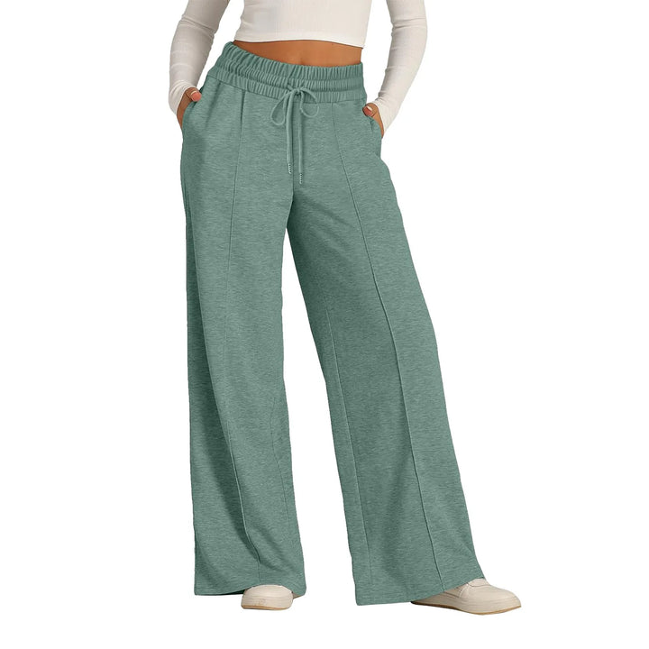 High Waist Wide Leg Sweatpants | Women's Joggers