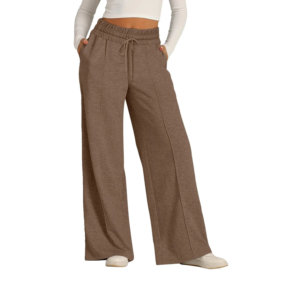 High Waist Wide Leg Sweatpants | Women's Joggers