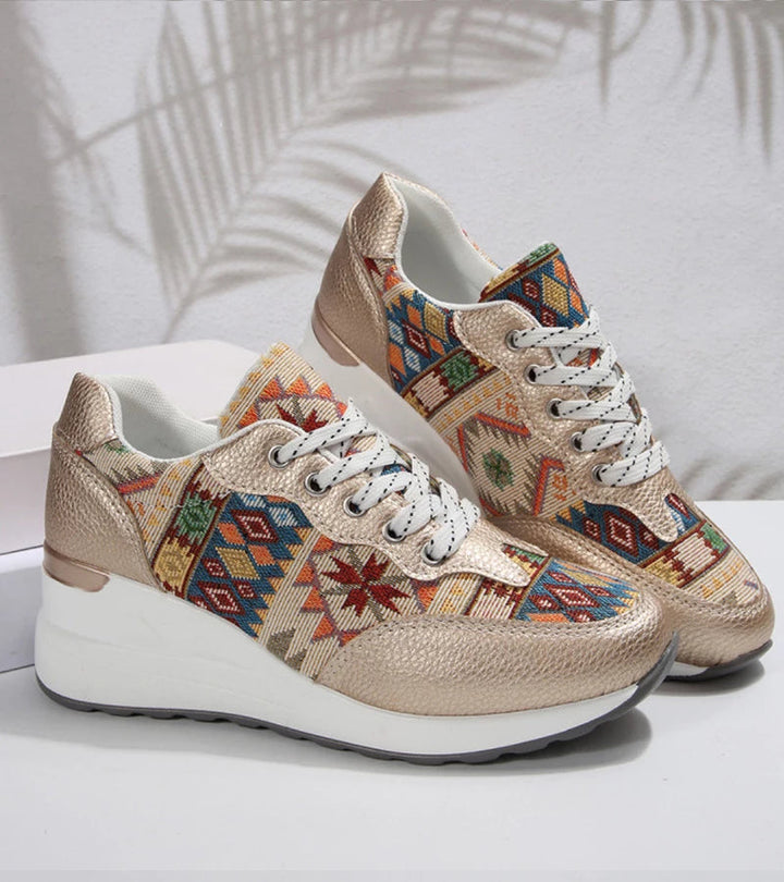 Hilda Boho Sneakers | Comfortable Lightweight Footwear