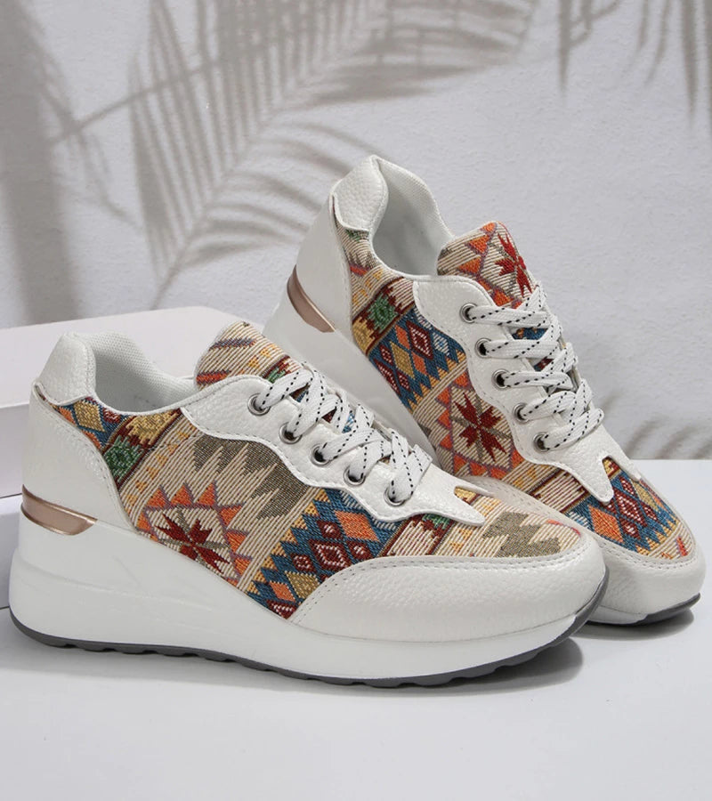 Hilda Boho Sneakers | Comfortable Lightweight Footwear