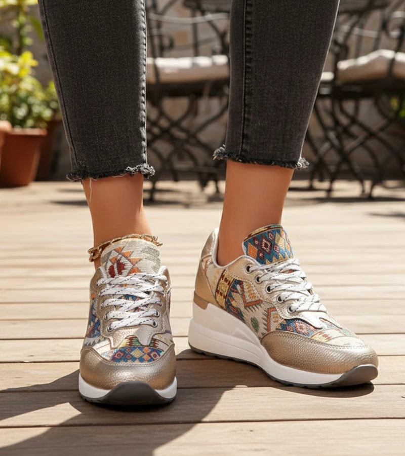Hilda Boho Sneakers | Comfortable Lightweight Footwear