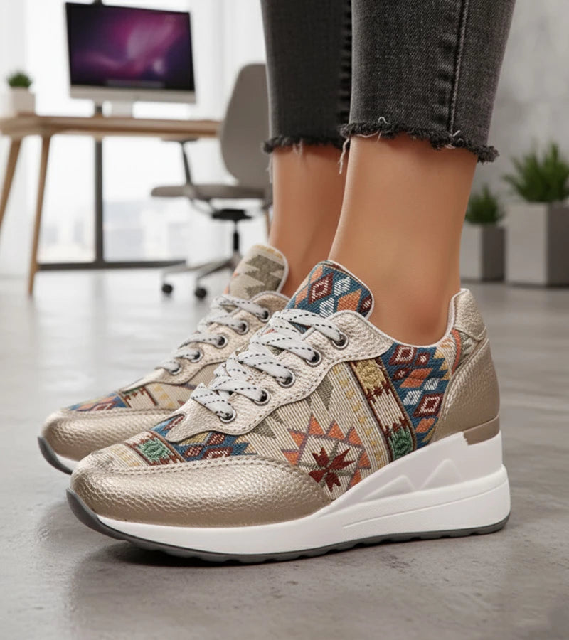 Hilda Boho Sneakers | Comfortable Lightweight Footwear