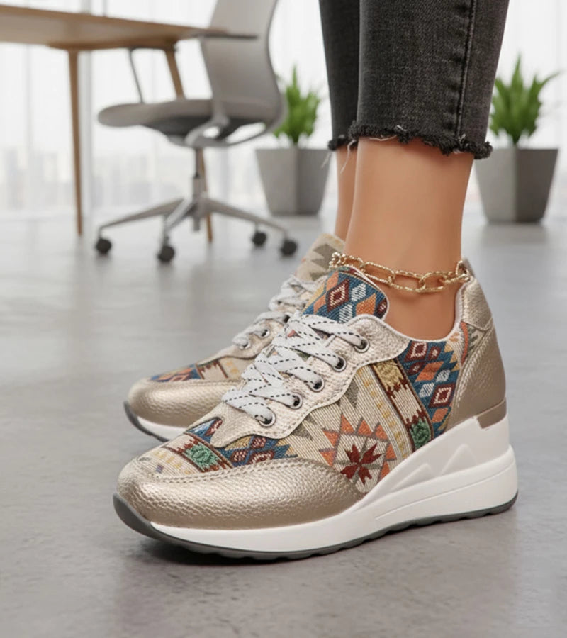 Hilda Boho Sneakers | Comfortable Lightweight Footwear