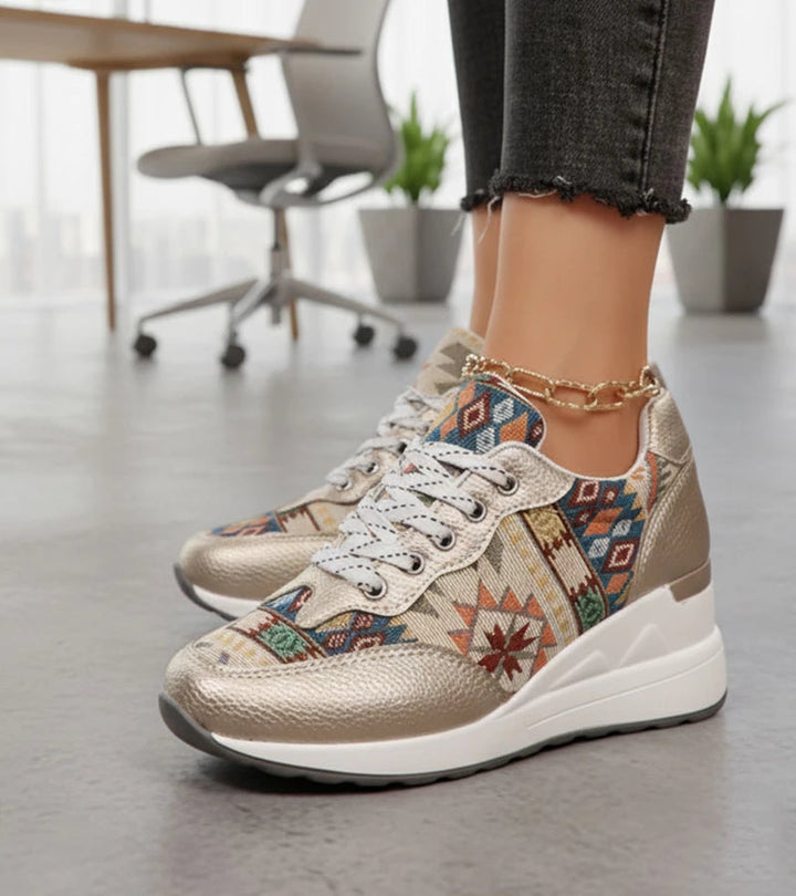 Hilda Boho Sneakers | Comfortable Lightweight Footwear