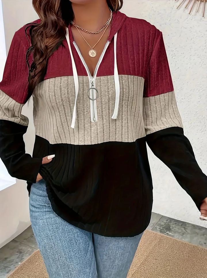 Hooded Knit Cardigan | Plus Size Women's Cardigan Sweater