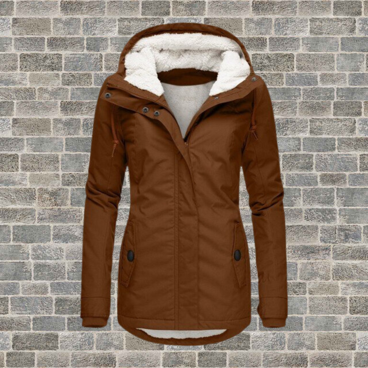Hooded Winter Jacket for Women | Stylish Warm Winter Coat