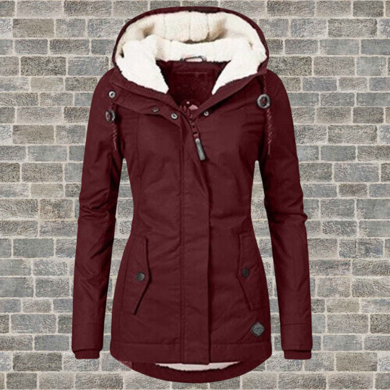 Hooded Winter Jacket for Women | Stylish Warm Winter Coat