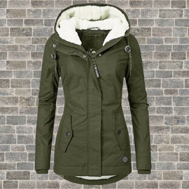 Hooded Winter Jacket for Women | Stylish Warm Winter Coat