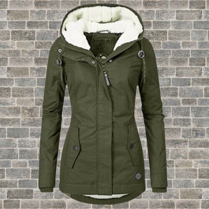 Hooded Winter Jacket for Women | Stylish Warm Winter Coat
