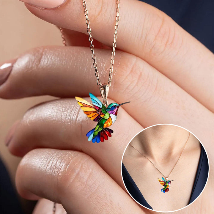 Hummingbird Jewelry Set | Necklace and Earring Set