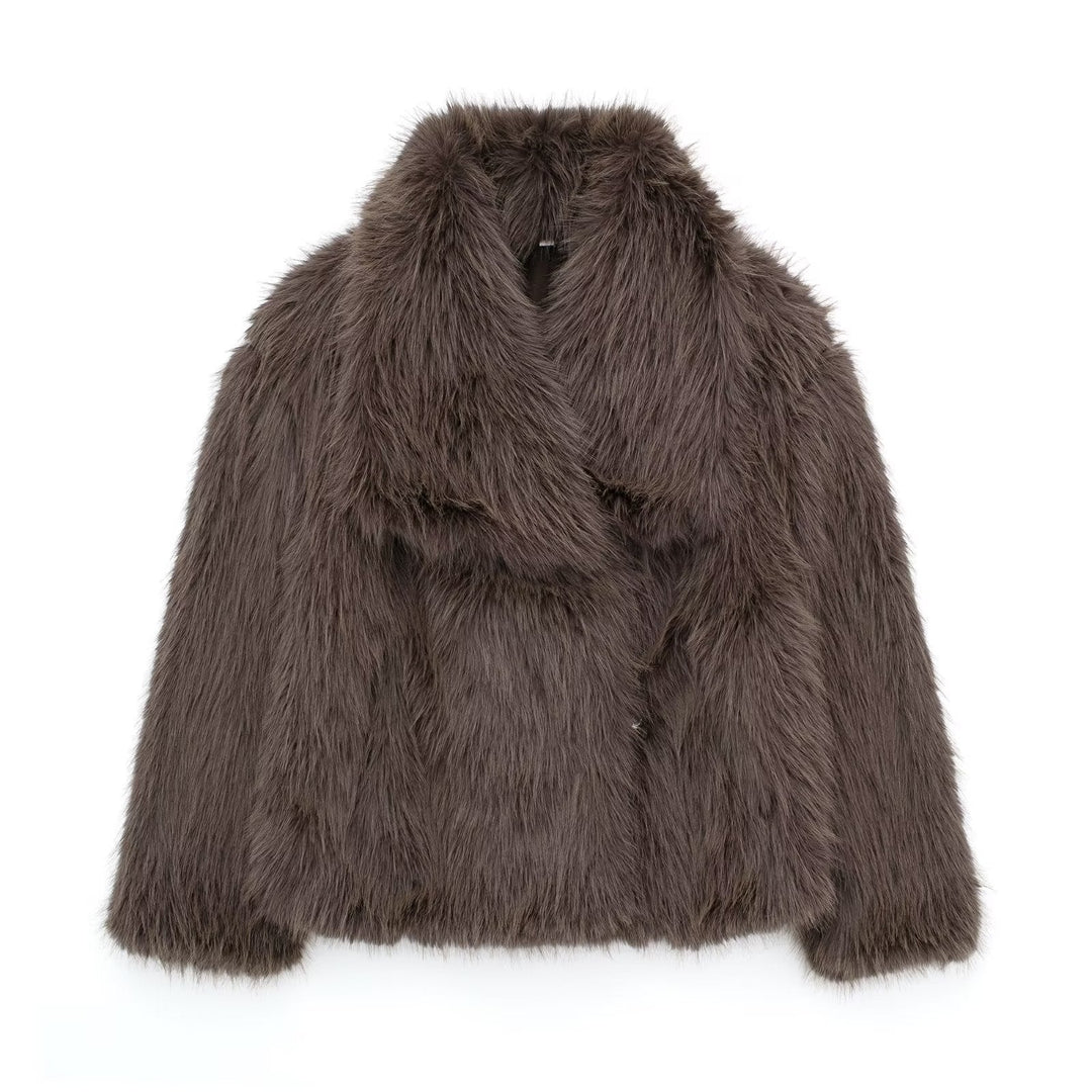 Ingrid | Faux Fur Coat for Women