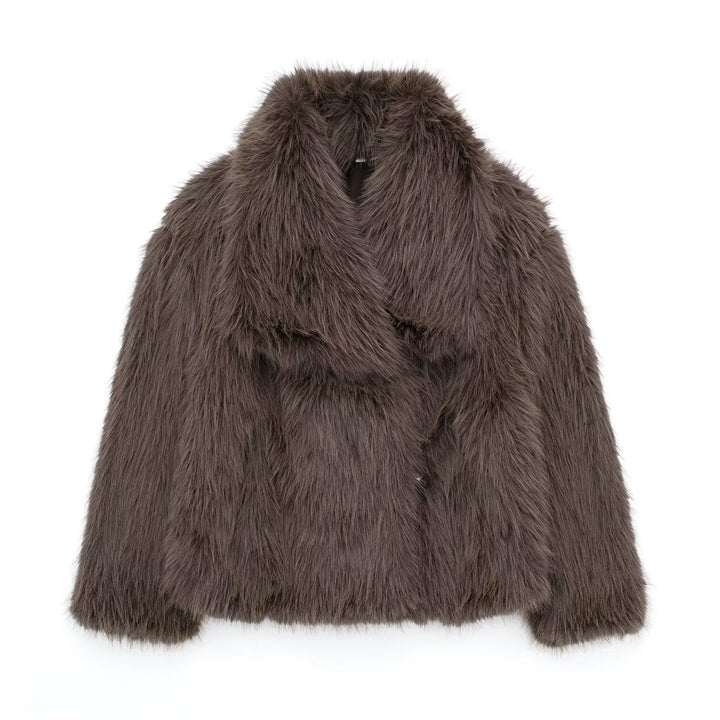 Ingrid | Faux Fur Coat for Women