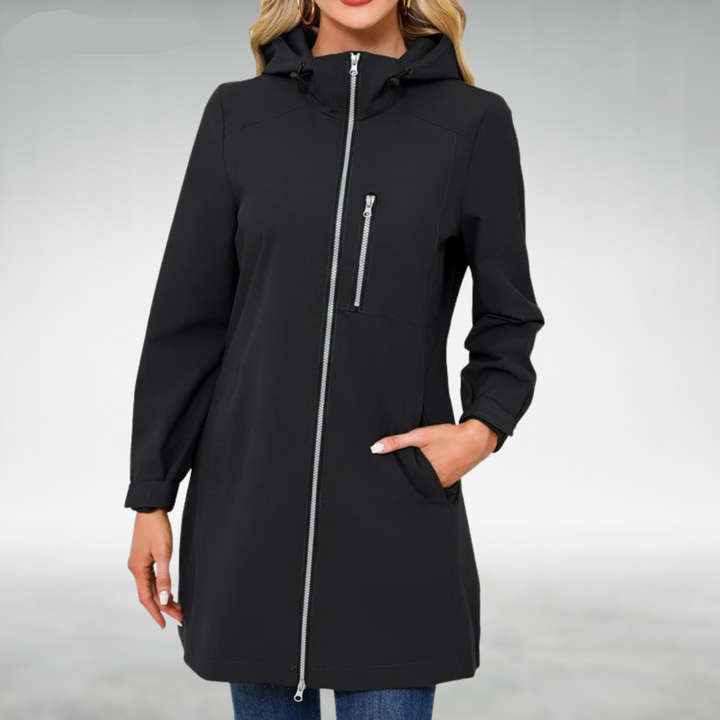 Izza Women's Waterproof Long Jacket | Women's Coats
