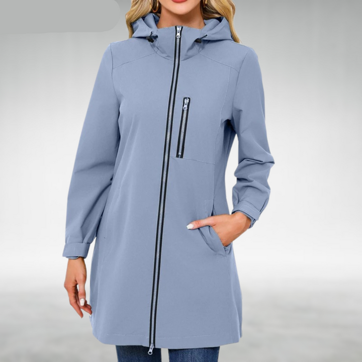 Izza Women's Waterproof Long Jacket | Women's Coats