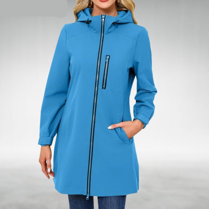 Izza Women's Waterproof Long Jacket | Women's Coats