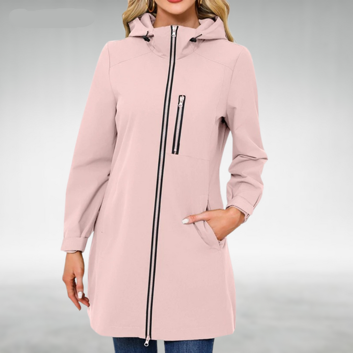 Izza Women's Waterproof Long Jacket | Women's Coats