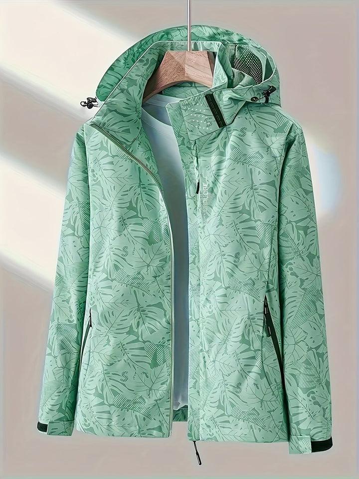 Joana Windproof Printed Jacket | Lightweight Outdoor Jacket